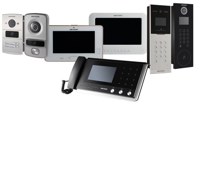 Домофонная система Hikvision для дома и бизнеса.