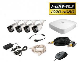Комплект HD видеонаблюдения Dahua KIT-CV4FHD-4B