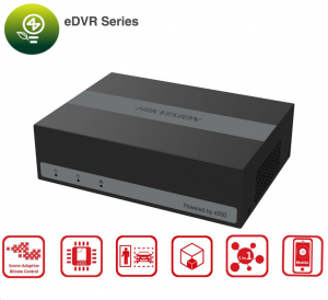 DS-E04HQHI-B 4-канальний відеореєстратор з eSSD