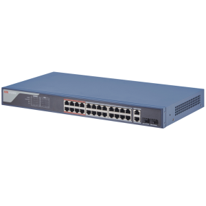 DS-3E1326P-EI 24 портовый POE коммутатор Hikvision