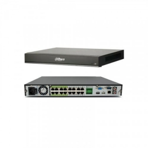 DHI-NVR5216P-16P-I 16-канальний відеореєстратор AI NVR з PoE комутатором на 16 портів Dahua