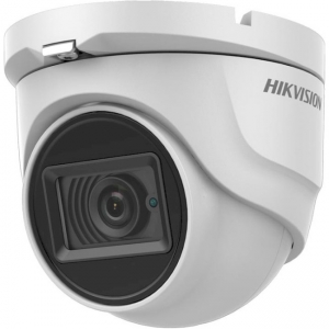 Turbo HD відеокамера Hikvision DS-2CE76D0T-ITMFS з мікрофоном