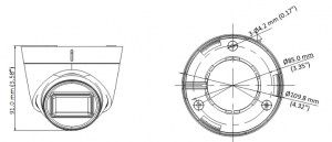 DS-2CE78H0T-IT3E(С) 2.8mm 5 МП PoC Hikvision