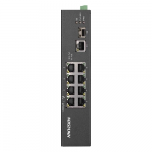 DS-3T0310HP-E/HS 8-портовый неуправляемый POE коммутатор Hikvision