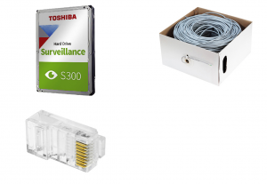 NK6E0-4T Комплект для відеонагляду Hikvision на 6 IP камери