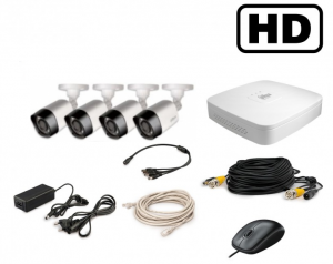 Комплект HD видеонаблюдения Dahua KIT-CV4HD-4B