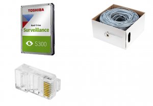 NK6E0-5T Комплект для відеонагляду Hikvision на 6 IP камери