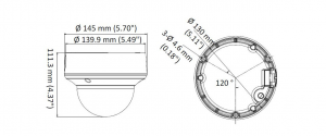 DS-2CE5AD3T-AVPIT3ZF (2.7-13.5мм) 2 МП EXIR камера Hikvision