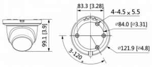 DH-HAC-HDW1500TMQP-A 5MP Starlight HDCVI ІЧ камера Dahua