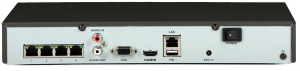 DS-7604NI-K1/4P Сетевой видеорегистратор Hikvision 4 PoE