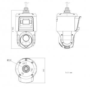 DS-2SE4C425MWG-E/14(F0) PTZ відеокамера Hikvision TandemVu