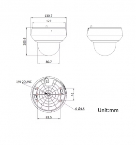 DS-2DE2A404IWG1-E PTZ відеокамера Hikvision