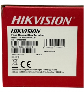 DS-K1T323MBWX-E1 Термінал розпізнавання обличчя Hikvision