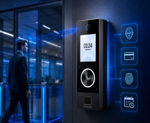 DS-K1T323MBFWX-E1 Термінал розпізнавання обличчя Hikvision