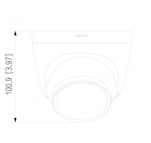 Dahua DH-IPC-HDW2449T-S-IL-BE 4МП камера з мікрофоном
