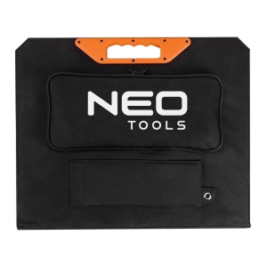 Neo Tools 140Вт Сонячна панель, регулятор напруги, USB-C та 2xU