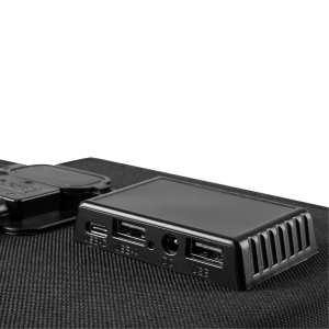 Neo Tools 140Вт Сонячна панель, регулятор напруги, USB-C та 2xU