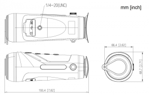 TPC-M40-B19-G Тепловізійний монокуляр Dahua