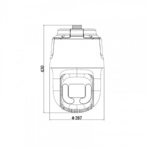 DS-2DF8C260I5XS-AELW(T2) 2 МП DarkFighter 60X Speed Dome відеокамера з лазерним підсвічуванням Hikvision