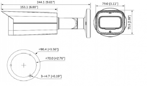 DH-HAC-HFW2241TUP-Z-A 2 МП Starlight HDCVI вариофокальная ИК