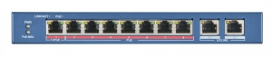 DS-3E0310HP-E 8-портовый неуправляемый POE коммутатор Hikvision