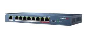 DS-3E0310HP-E 8-портовый неуправляемый POE коммутатор Hikvision