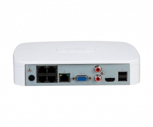 DHI-NVR2104-P-I2 4-канальний Smart 1U 4PoE 1HDD WizSense