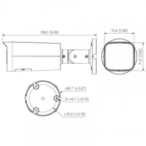 DH-IPC-HFW2449T-AS-IL камера Dahua з мікрофоном
