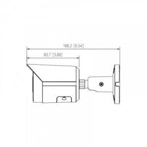 DH-IPC-HFW2449S-S-IL-BE 2.8mm 4 МП WizSense з подвійним підсвічуванням та мікрофоном