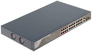 DS-3E1326P-EI 24 портовый POE коммутатор Hikvision