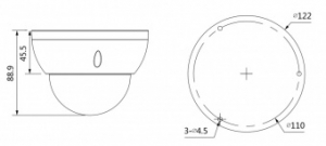 DH-HAC-HDBW1500RP-Z 5 МП Starlight HDCVI ИК Dome