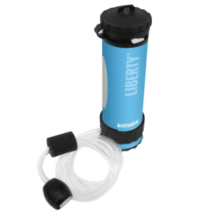 LifeSaver Liberty Black Портативна пляшка для очищення води
