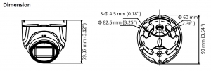 DS-2CE76D0T-ITMF(C) 2 МП відеокамера Hikvision