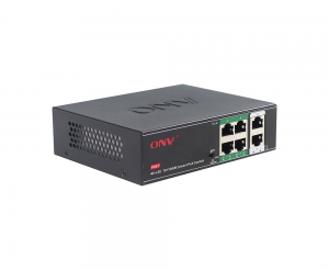 ONV-H1064PSD PoE комутатор 4 порти 65 Вт