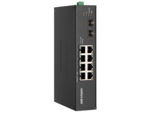DS-3T0510HP-E/HS 8-портовый неуправляемый POE коммутатор Hikvision