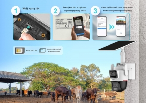 DH-IPC-PTS2649C-3E3Z-4GB20 4G камера APOLLO Dahua на акумуляторі з сонячною панеллю