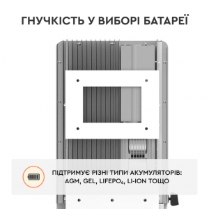 Deye SUN-6K-SG05LP1-EU-AM2-P Гібридний інвертор