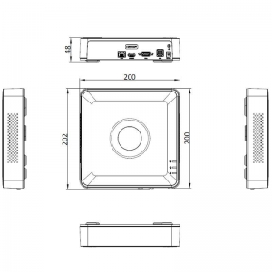 DS-7104NI-Q1(D) 4-канальний NVR Hikvision