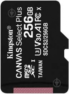 Карта пам'яті Kingston microSD 256GB