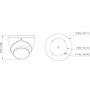DH-HAC-HDW1200TP-IL-A 2 МП відеокамера Dahua