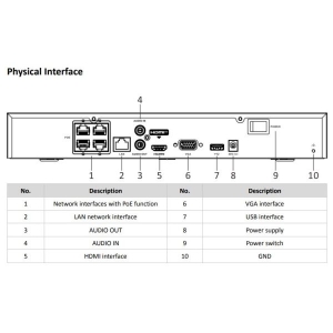 DS-7604NXI-K1/4P відеореєстратор Hikvision