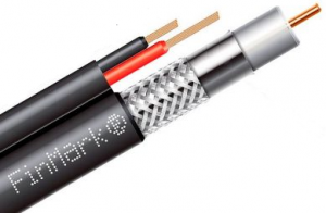 Коаксиальный кабель FinMark\DCG F5967BV-2x0.75\0.5 Power (цена за 1м).